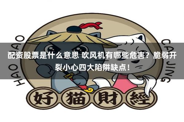 配资股票是什么意思 吹风机有哪些危害？脆弱开裂小心四大陷阱缺点！
