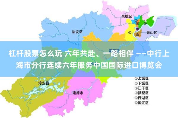 杠杆股票怎么玩 六年共赴、一路相伴 ——中行上海市分行连续六年服务中国国际进口博览会