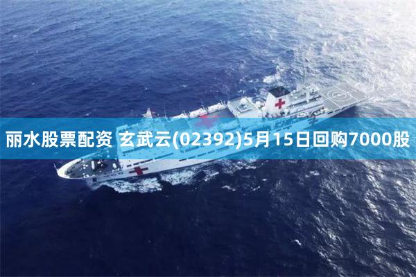 丽水股票配资 玄武云(02392)5月15日回购7000股