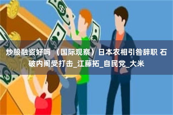 炒股融资好吗 （国际观察）日本农相引咎辞职 石破内阁受打击_江藤拓_自民党_大米