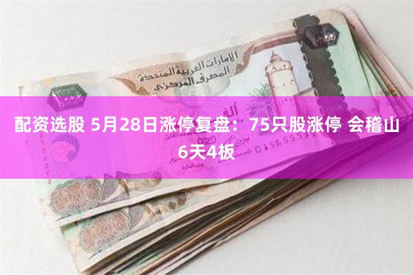 配资选股 5月28日涨停复盘：75只股涨停 会稽山6天4板