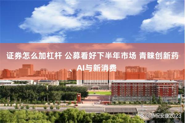证券怎么加杠杆 公募看好下半年市场 青睐创新药、AI与新消费